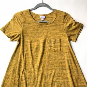 XS MUSTARD LULAROE CARLY